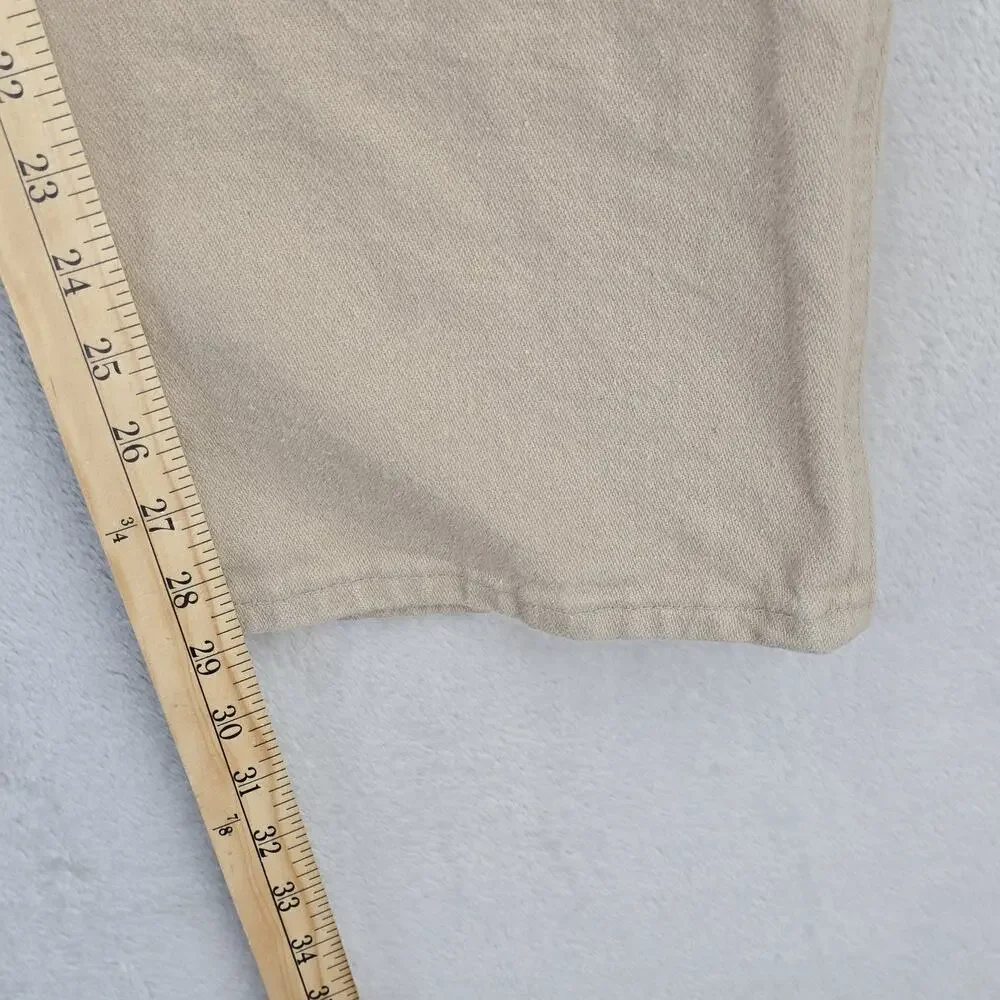 Vintage Wrangler 936TAN Jeans 38x30 (Fits 36x29) Beige Western USA Made *FLAWS *
